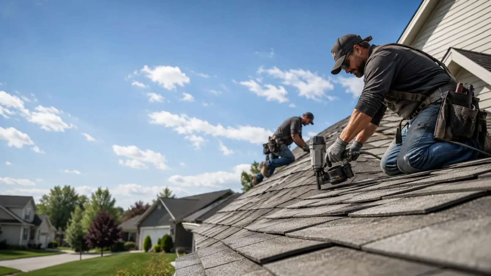 Storm Damage Roof Repair in Springdale, PA near me